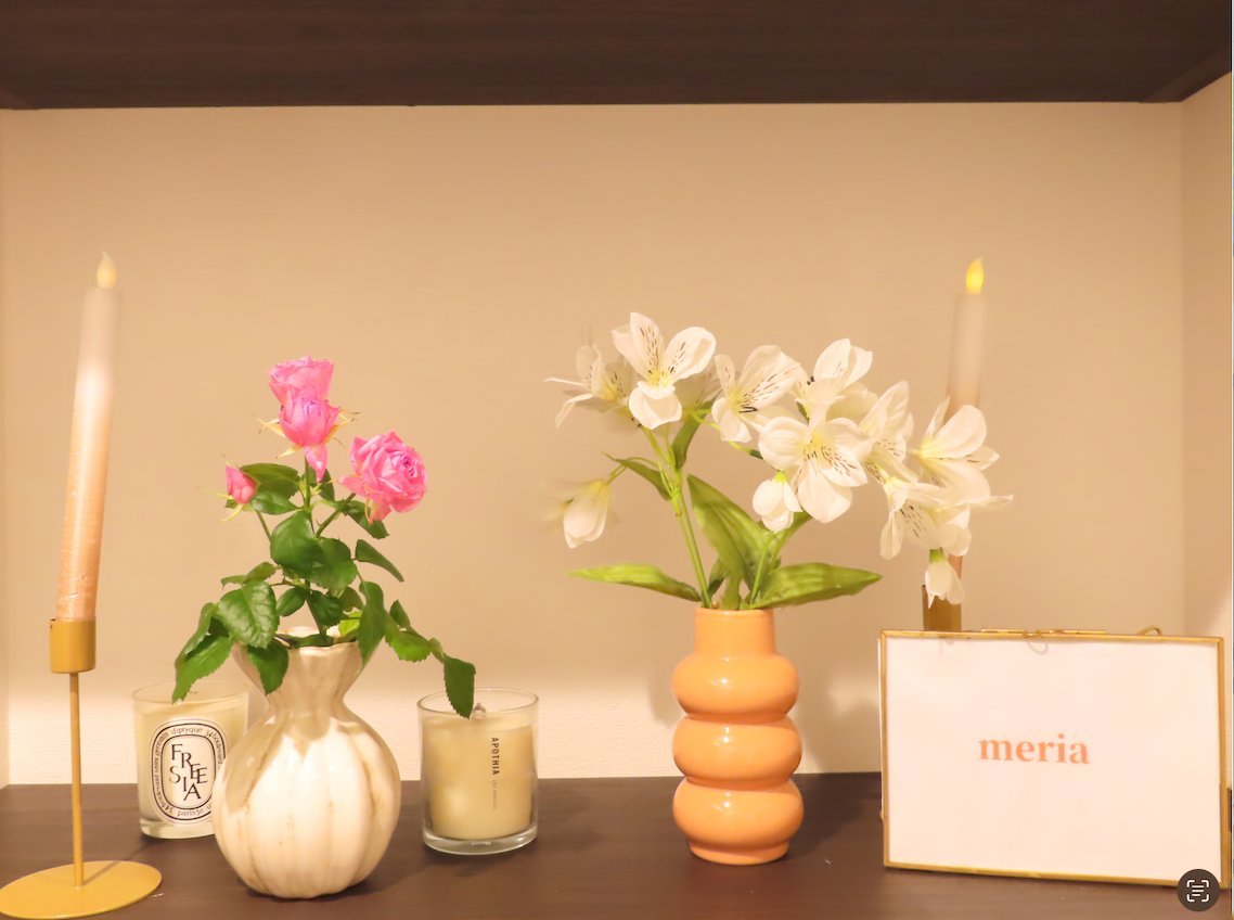 meria 店内・ディスプレイ